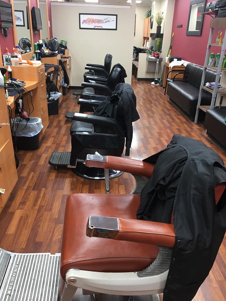 Commercial Store Remodel Flooring (Barber Shop)